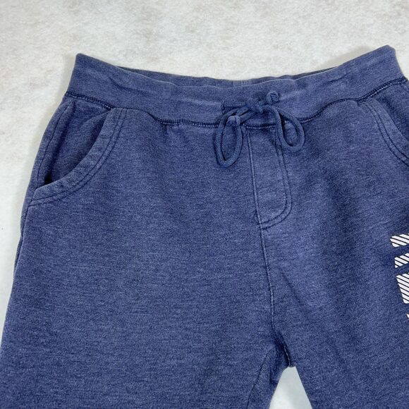 Aeropostale Navy Blue Joggers M Aero NYC Casual Sport Gym Walking Jogging Pants - Picture 3 of 12